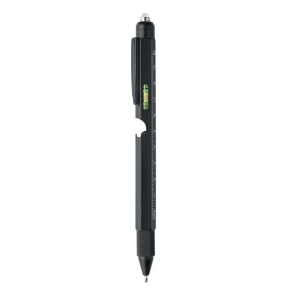 MidOcean Retool Spirit Level Pen (Batteries Included) - Black - 