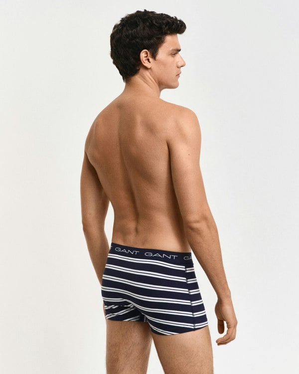 GANT STRIPE TRUNK 3-Pack Mens Evening Blue