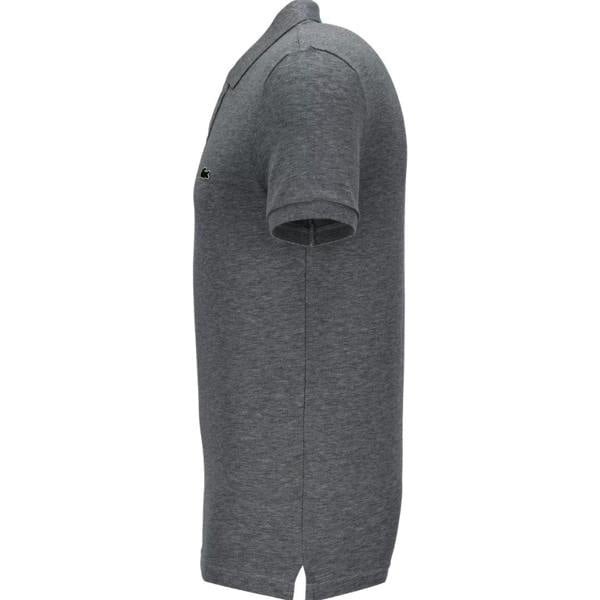 Lacoste Slim Fit Mouse Grey Pique Polo Shirt M