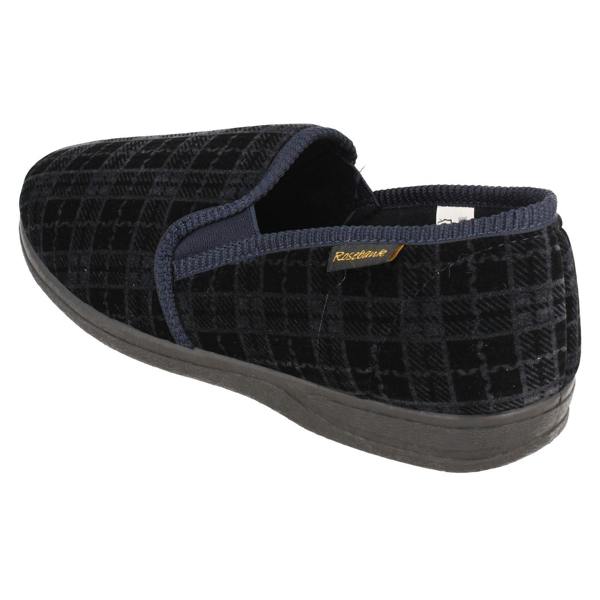 Rosebank Mens Rosebank Twin Gusset Indoor Slippers Jack