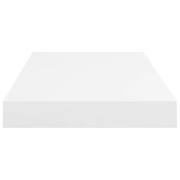 Berkfield Floating Wall Shelf White 50x23x3.8 cm MDF