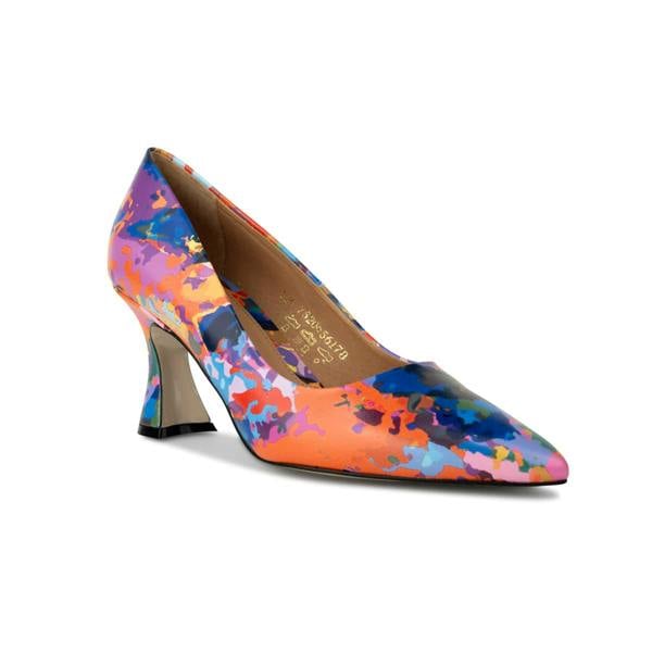 Embassy London Sophia - Summer Colours - Women’s Leather Point-Toe Pump with 3-Inch Heel
