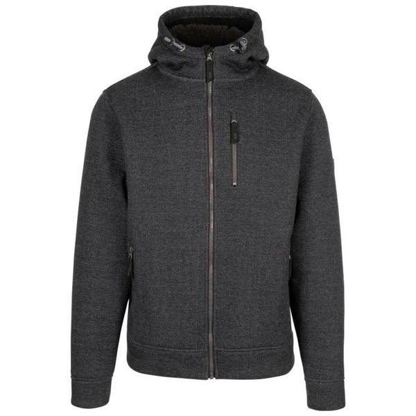 Trespass Mens Truther Marl Jacket - Black Marl - 