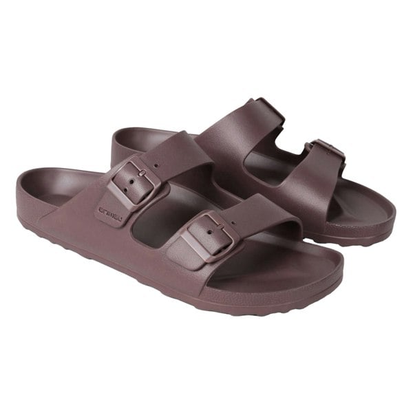 Animal Mens Shore Sliders - Brown