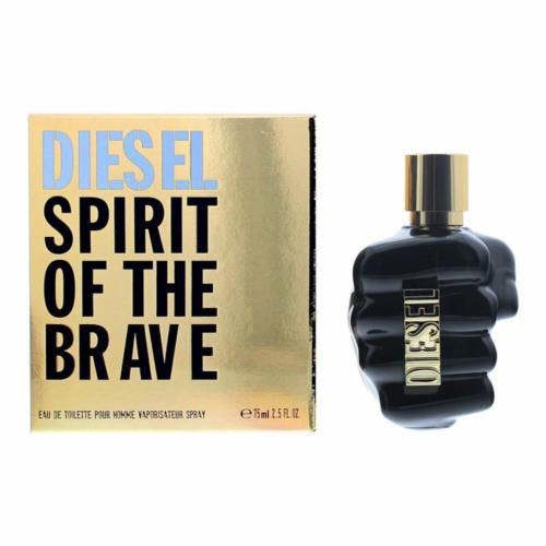 Diesel Spirit Of The Brave Pour Homme 75ml Eau De Toilette EDT Spray For Him