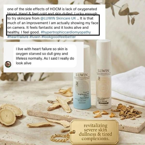 LUWIN Skincare Powerful Brightening & Rejuvenating Duo – Hyperpigmentation Cream & Brightening Serum Set | LUWIN