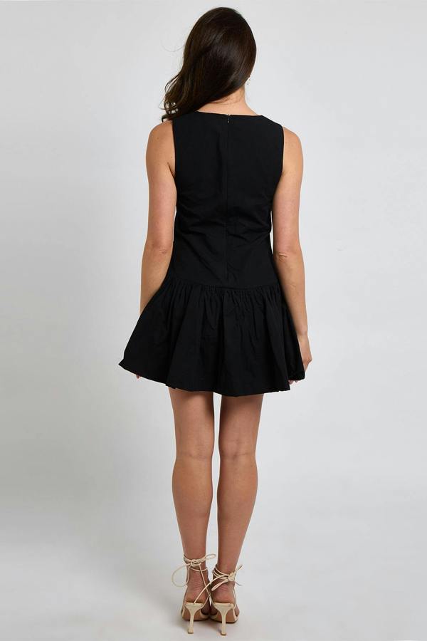 Urban Bliss Bubble Hem Mini Dress