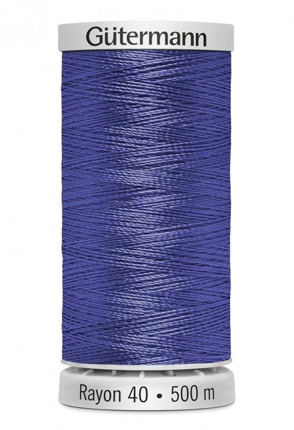 Gutermann No 40 Sulky Rayon Embroidery Thread 500m Rayon Thread Suitable For Embroidery