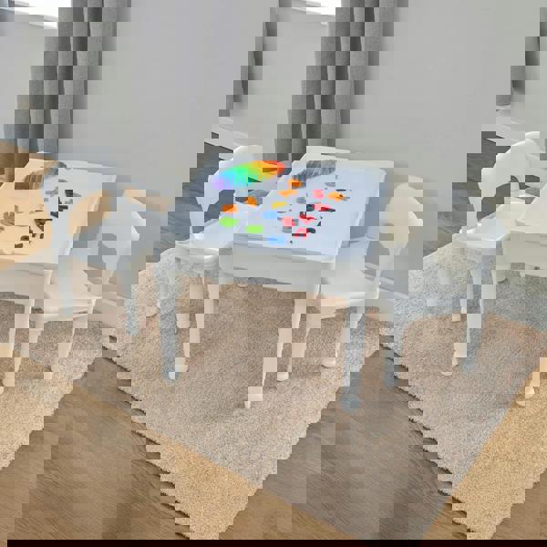 Liberty House Toys Light Table and Two Chairs Set