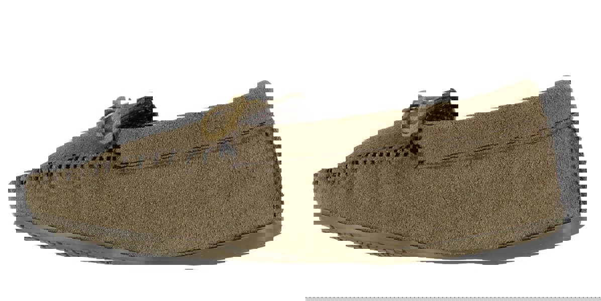 Carrera Womens Suede British Hand Made Real Suede Moccasins Slippers