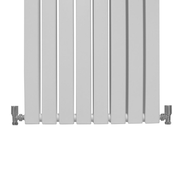 Designer Flat Panel Radiator - Gloss White (1800mm x 560mm)