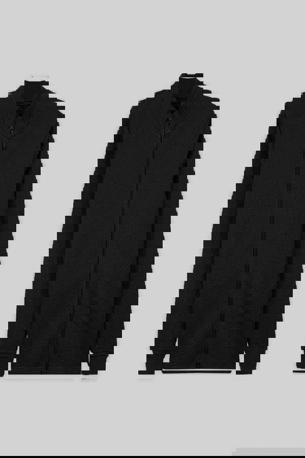 ENORSIA Mens Premium Texture Jersey Jacket