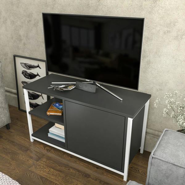 Decorotika Muskegon Modern Tv Stand TV Cabinet for TV's up to 41"