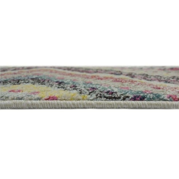 Diamond Design Living Room Rug in Multicolour | The Rugs
