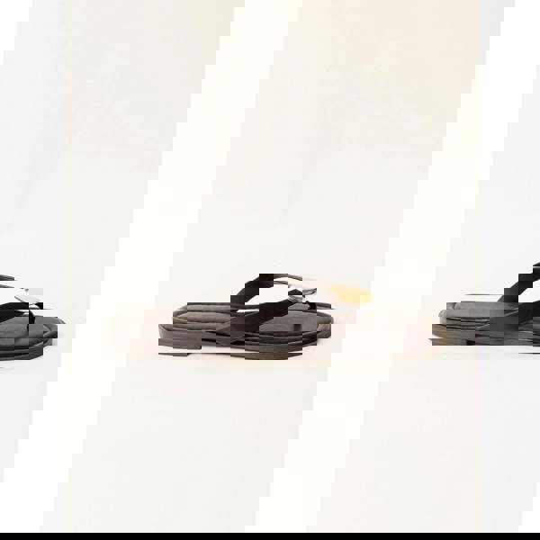 Blue Vanilla Pebble Embellished Flip Flops