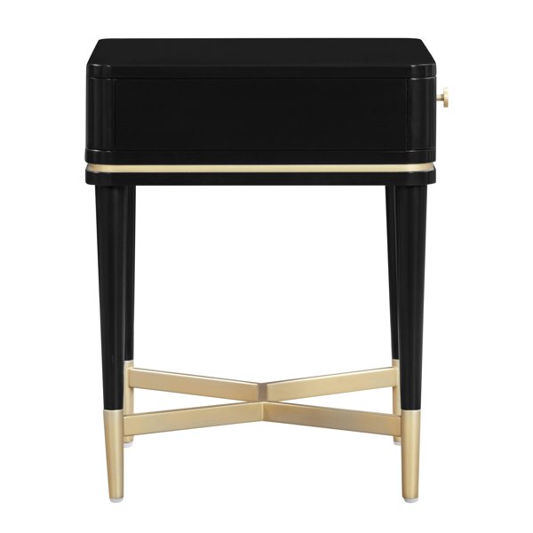 Furniture Edit Julieta Black Nightstand Side Table