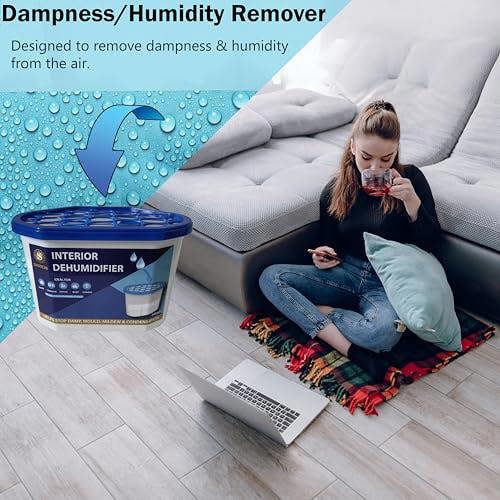 500ml Moisture Absorber Dehumidifier for Damp, Mould & Odour Control - Pack Sizes 10, 20, 30 or 40 image 3