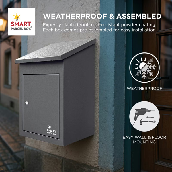 SMART PARCEL BOX® Medium Front Access Parcel Drop Box