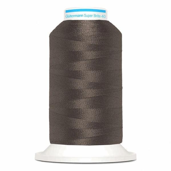 Gutermann Super Brite Polyester 40 Embroidery Thread 1000m Polyester Thread Suitable For Embroidery