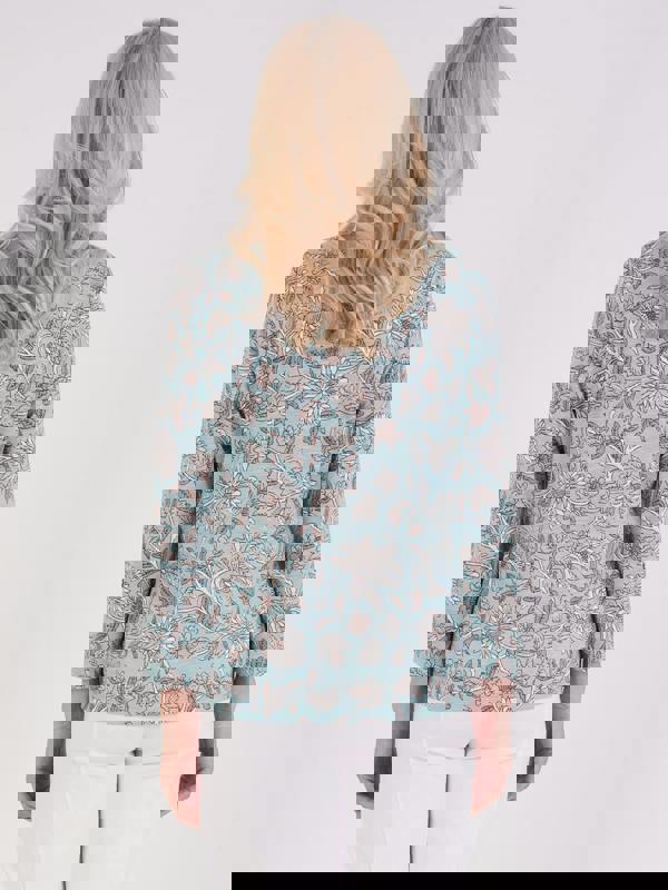 TIGI Persian Floral Print Shirt