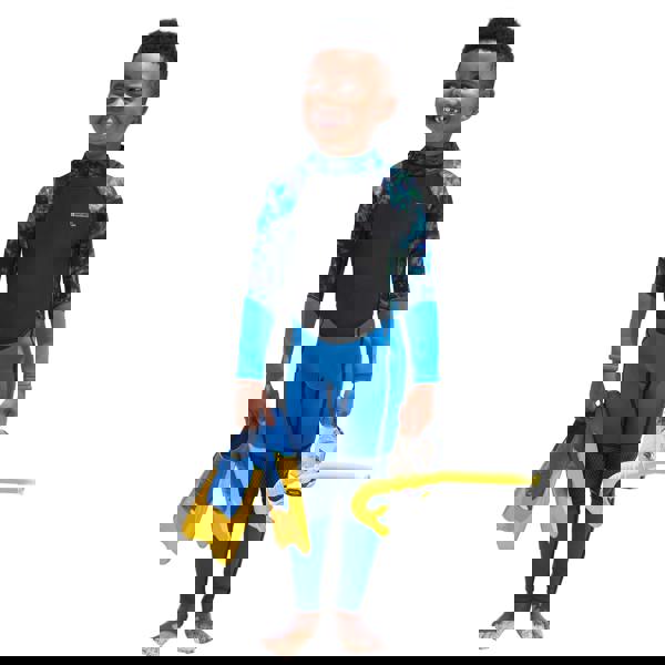 Mountain Warehouse Childrens/Kids Electro Pulse Full Wetsuit - Bright Green - 