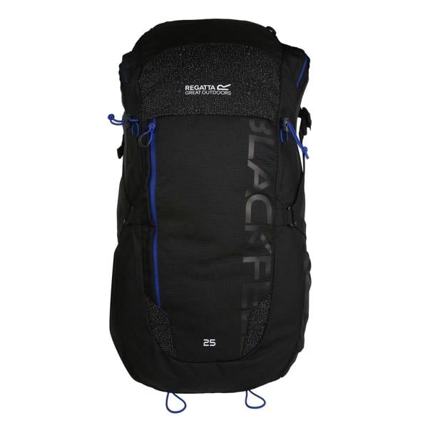 Regatta Blackfell III 25L Rucksack - Black/Surfspray Blue - 