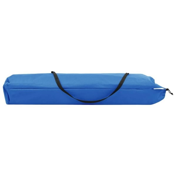Berkfield Two Person Folding Sun Lounger Blue Steel