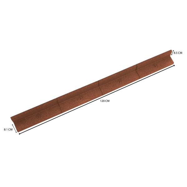 Monstershop Flexible Lawn Edging 7.2m - Terracotta