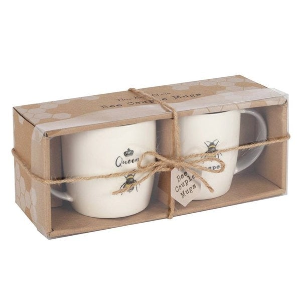 Serano Queen Bee and Bee Keeper Mug Set