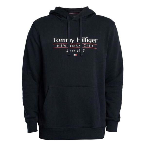 Tommy Hilfiger Mens Hoodie - Navy Blue - 