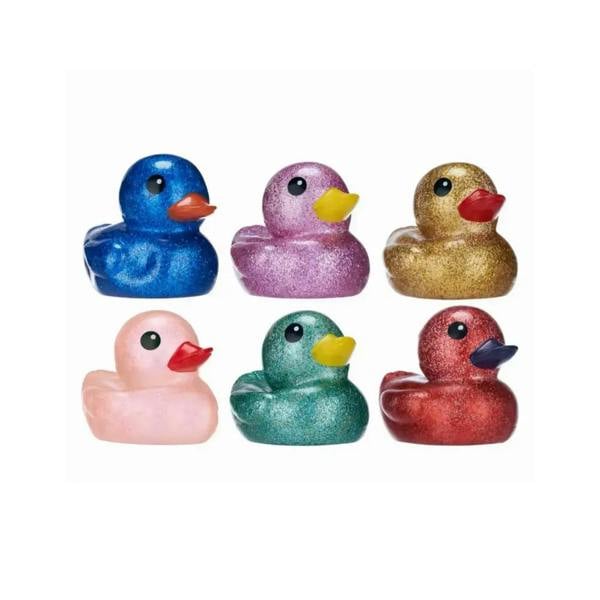 SwimExpert large glitter duckies in vibrant colors