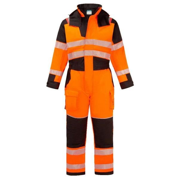 PW3 Modaflame Rain+ Hi-Vis Multi-Norm FR Winter Coverall Portwest