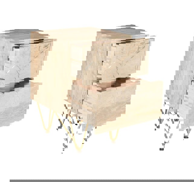 IH Design Side Table Barbuto Light Mango