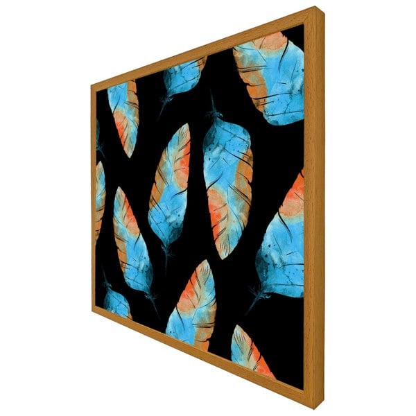 Benjamin Tate Design Imprints boho feathers (picture Frame)