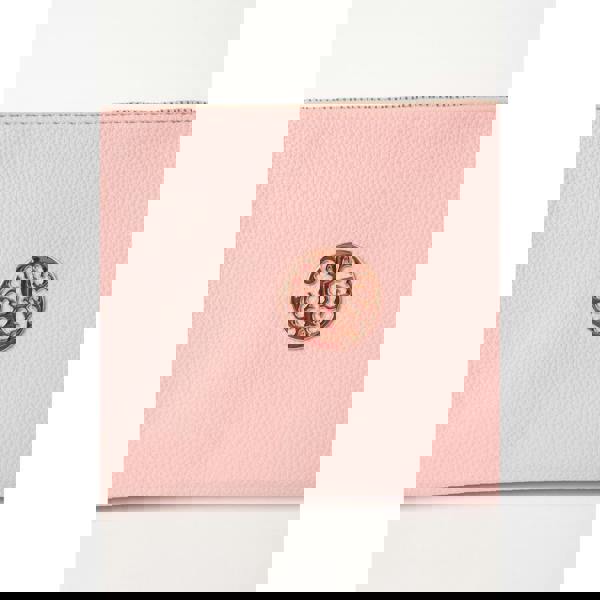 Blue Vanilla Clutch With Detachable Strap