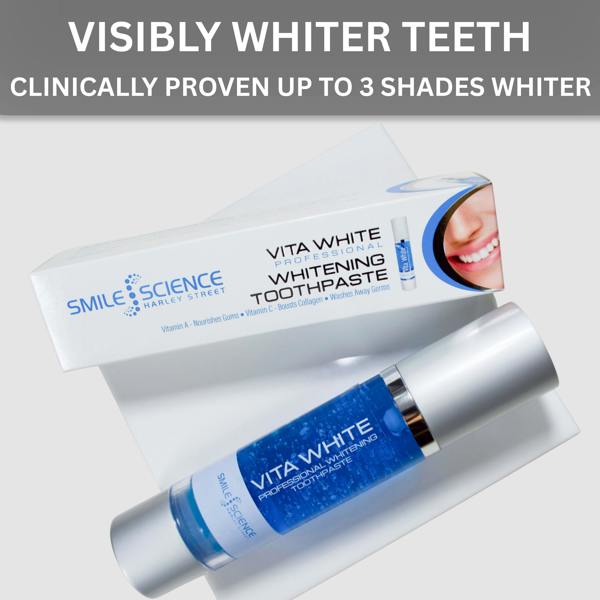 Smile Science Harley Street Vita-White Whitening Toothpaste
