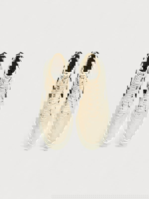 Stepney Workers Club Varden S - Strike Canvas Hi Tops Ecru Black - Supplied FashionStepney Workers Club