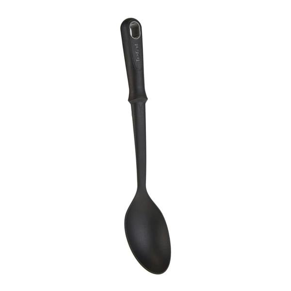 Tefal Comfort Serving Spoon Heat Resistant Non-Scratch Kitchen Tool Black