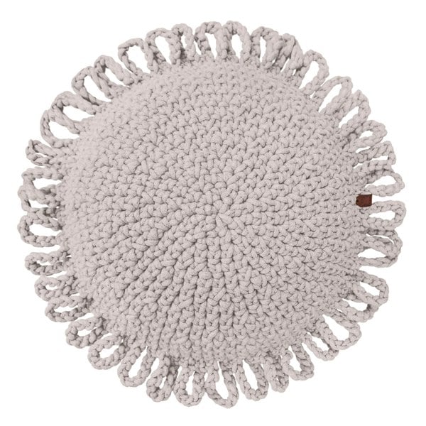 Zuri House Crochet kids cushion FUN | OATMEAL