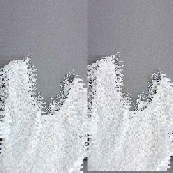 lace bodice on girls party dress