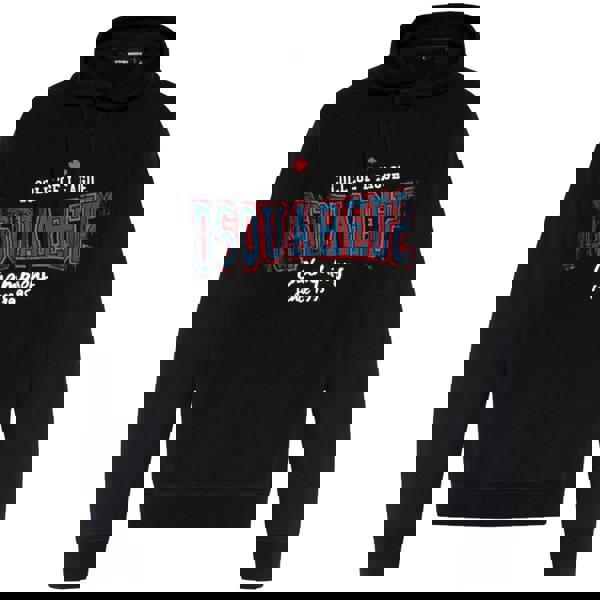 Dsquared2 College League Logo Cool Fit Black Hoodie