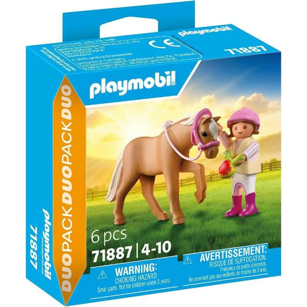 Playmobil Child with Pony - 71887 Playset