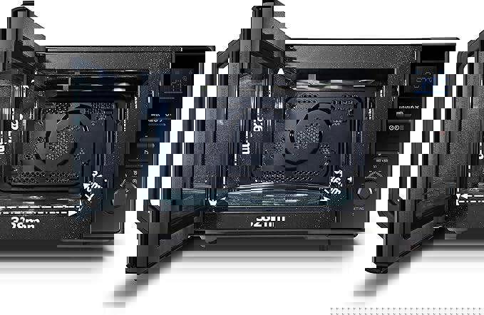 Toshiba Midea MW2-AC25TF(BK) 950W 25 Litres Free Standing Microwave Black