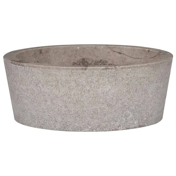 Berkfield Sink Grey Ì÷40x15 cm Marble