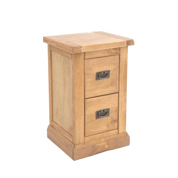 Cabinet Bits Lucca 2 Drawer Petite Bedside Table