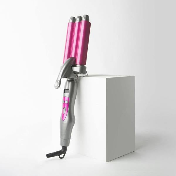 Aquarius Wave Maker Triple Barrel Hair Waver 200C Mermaid Beach Waves Styler Iron