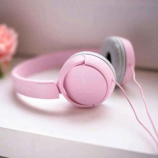 Sony MDR-ZX110 3.5mm On Ear Headset Pink - MDR-ZX110/PZ