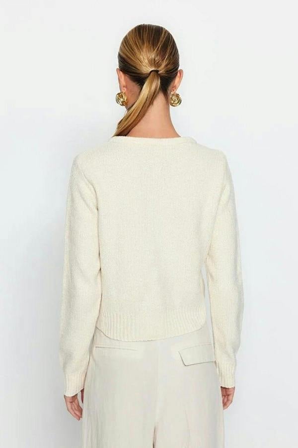 WOVCOR Knit Cardigan with Pocket Detail