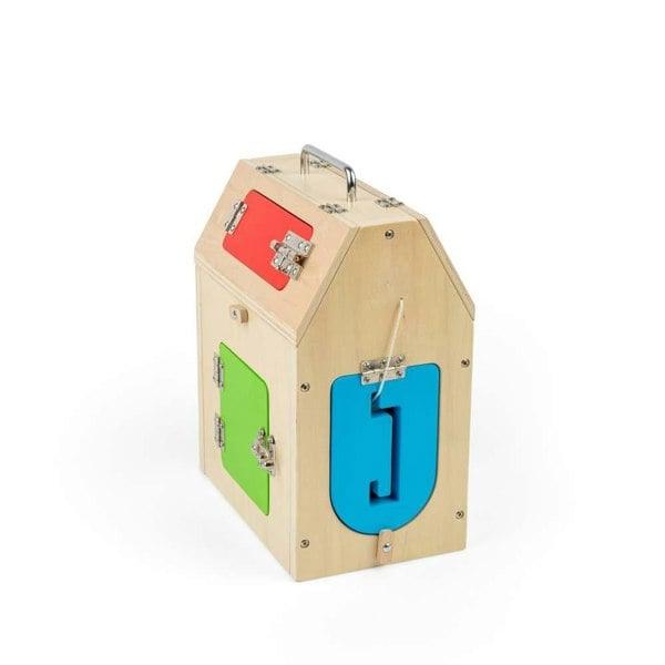 Bigjigs Toys Latches & Catches House
