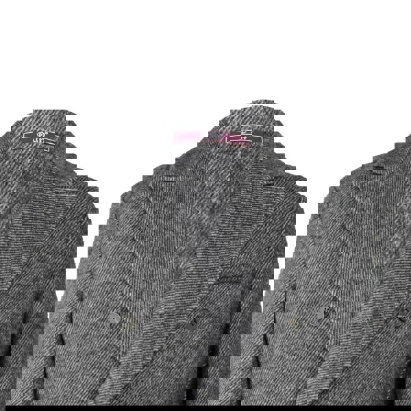 David WeJ DW Signature Double Breasted Wool Overcoat - Grey